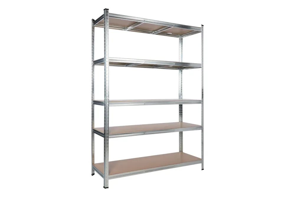 ayce Schwerlastregal | 130x45x180 cm | 5 Böden | Traglast: 150 kg pro Boden