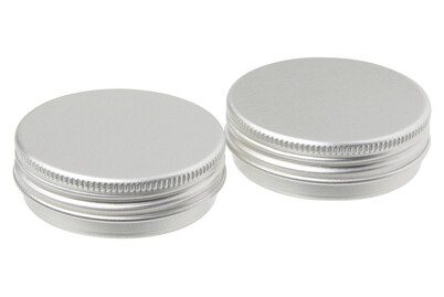 Glorex Alu-Schraubdeckeldose | 10 ml | 2 Stück