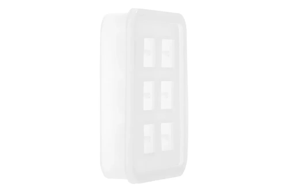 Glorex Silikonform Würfel | 1.2 × 1.2 × 1.2 cm | 6 Stück