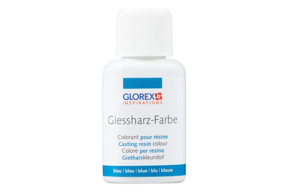 Glorex Giessharz-Farbe Blau | 20 ml