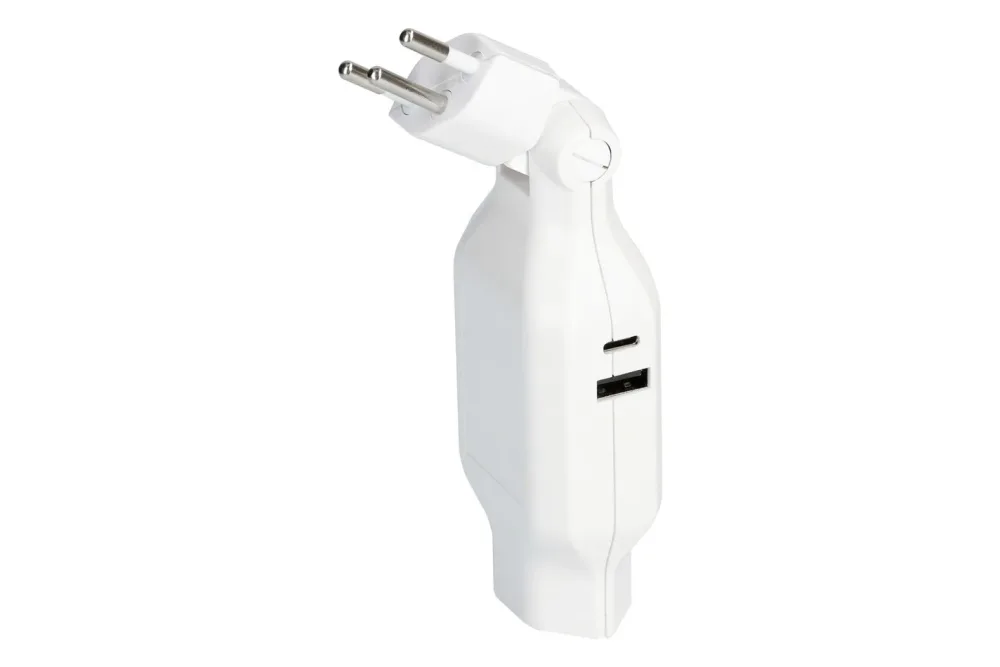 Max Hauri Abzeigstecker USB Typ A + C | 18 W
