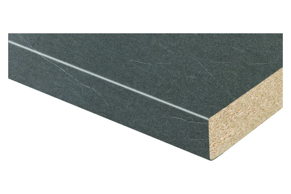 Arbeitsplatte anthrazit 2600 x 600 x 28mm