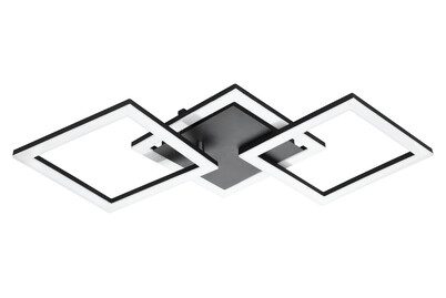 Eglo Paranday-Z Deckenleuchte (ZigBee) Schwarz-Weiss | 31 × 65 × 6 cm