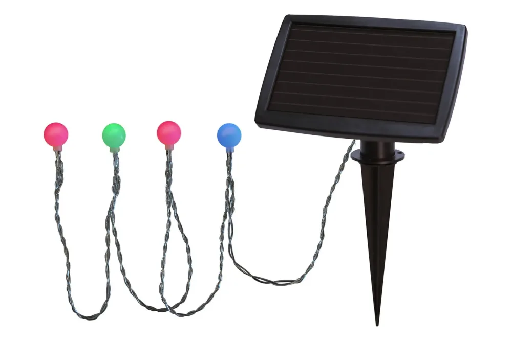 Star Trading Solar-Lichterkette Globini | Kunststoff | IPx4 | 0 lm