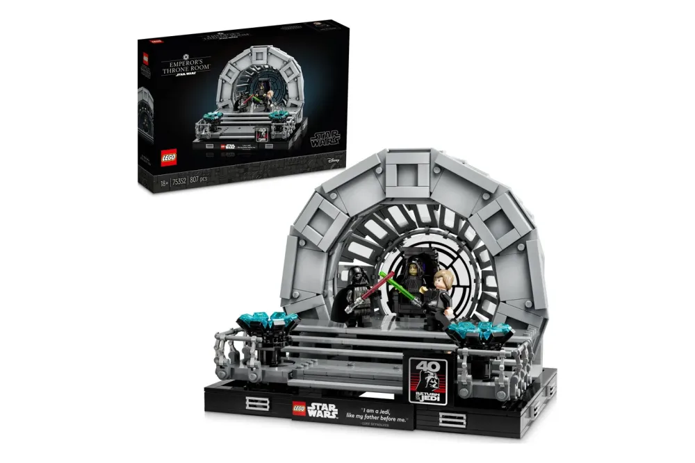 LEGO® - 75352 Thronsaal des Imperators™ – Diorama, Multicolor