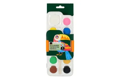 Coop Wasserfarben 12 Farben
