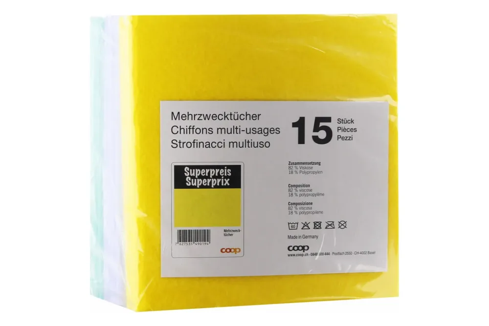 Mehrzwecktücher, 15 Stück