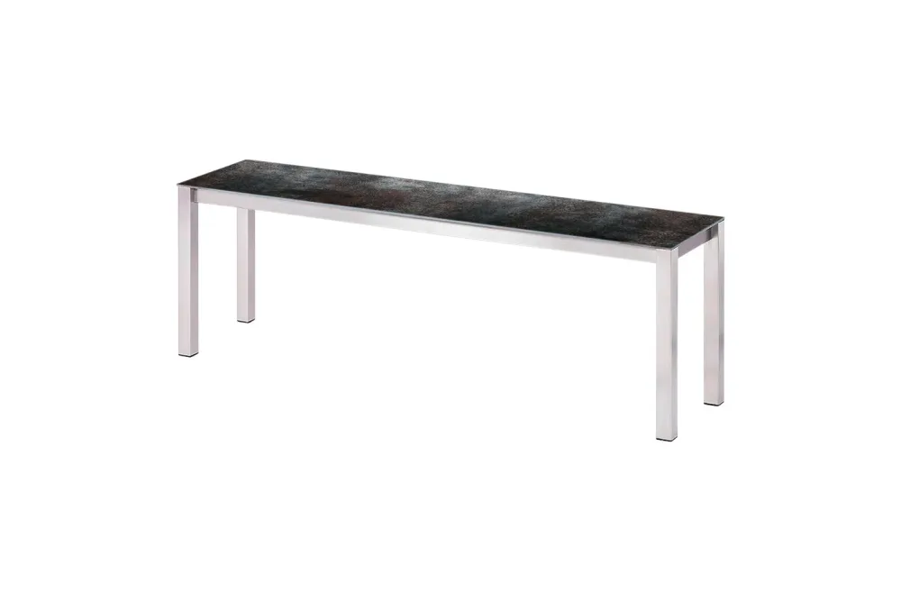 Ellems Stettin Keramikbank Darknight | 140 × 32.5 × 45 cm