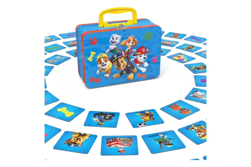 Spin Master - Paw Patrol Memo-Spiel Köfferchen, Multicolor