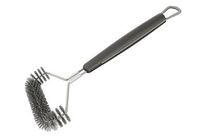 OUTDOORCHEF Triangel-Bürste Grillbürste – Grillbürste/Grillreiniger – grau
