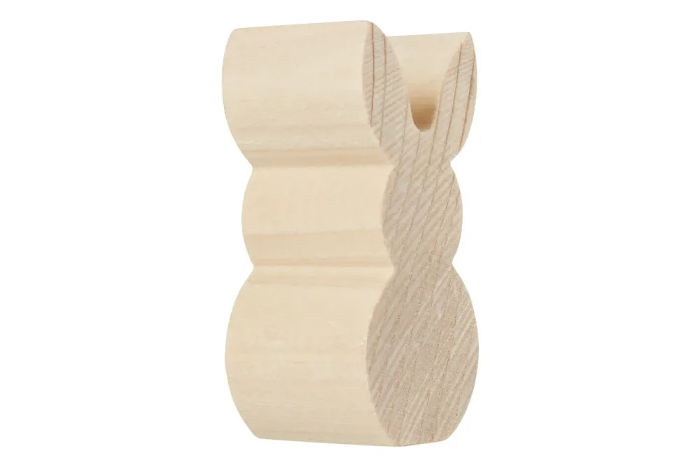 Motivholz Hase 60 x 29/25 mm