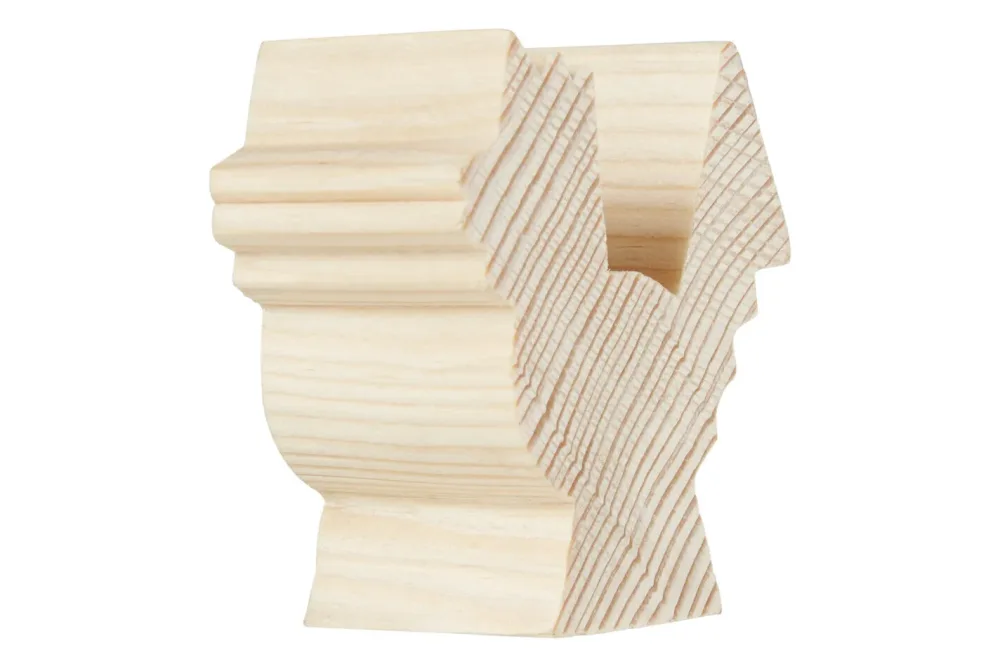 Motivholz Hahn 50 x 55 x 25 mm
