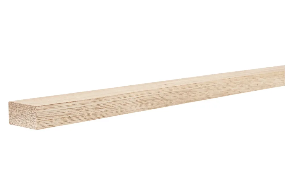 Rechteckleiste Eiche 2000 x 20 x 40 mm