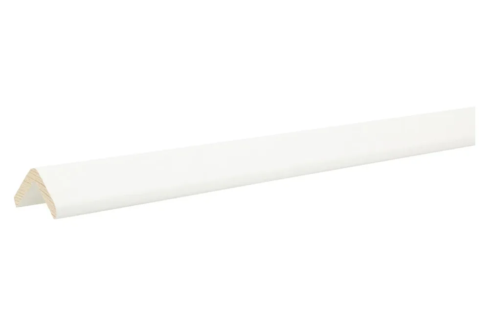 Winkelleiste Weiss 2400 x 27 x 27 mm