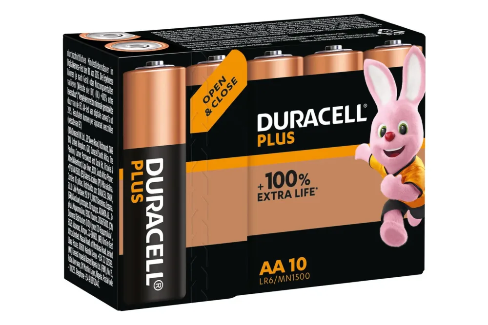 Duracell Batterien Plus Aa/Lr6 10St