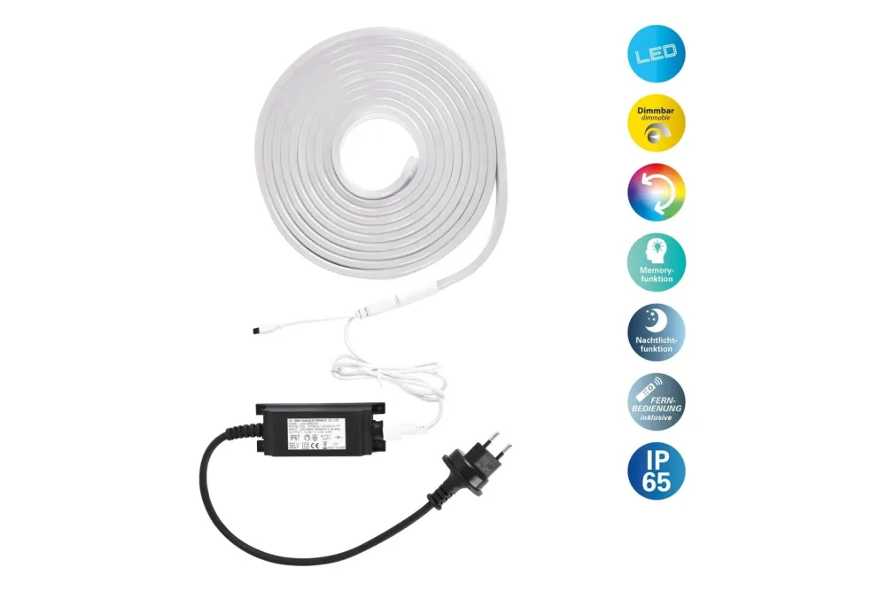 LED RGB-Outdoor-Schlauch ca. 5m