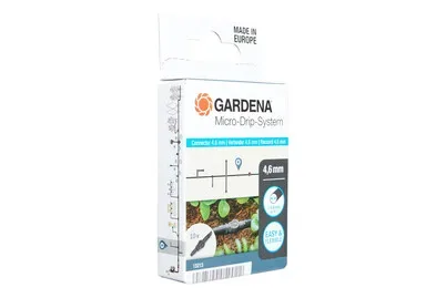 GARDENA Micro-Drip System 13213-20 Verbinder 4,6 mm (3/16)