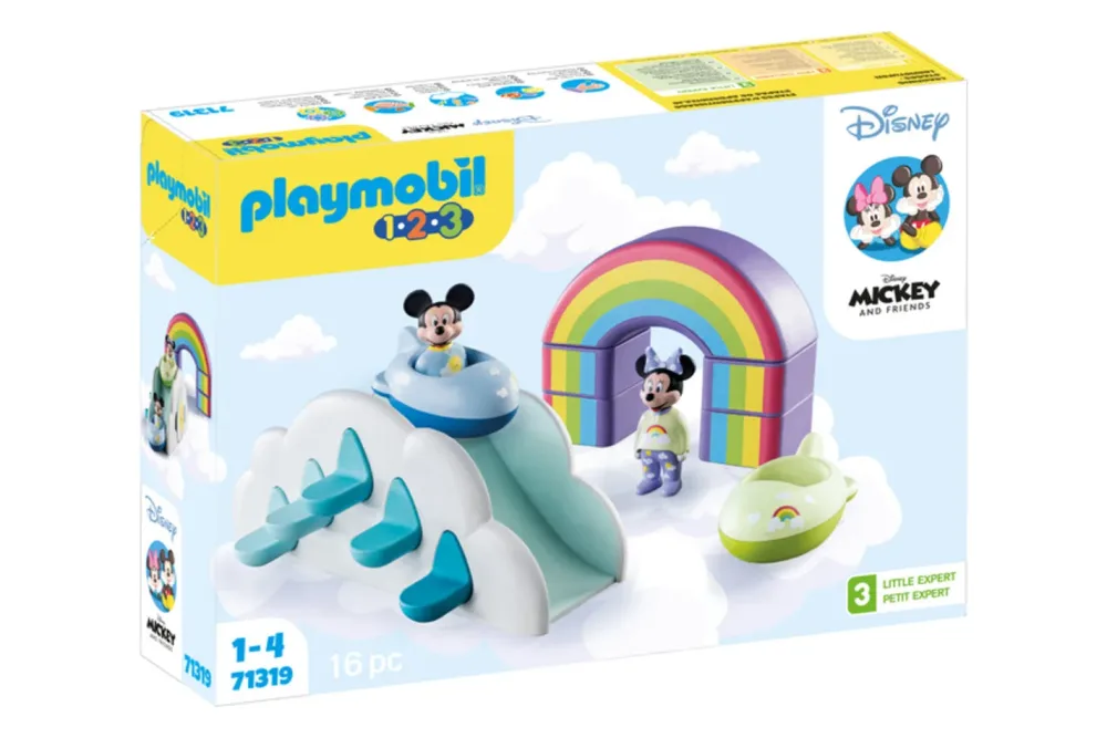 Playmobil - 71319 Mickys & Minnies Wolkenhaus, Multicolor