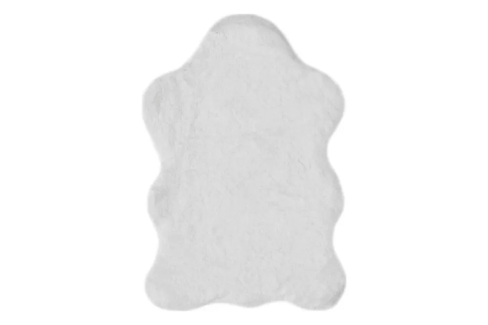 Kunstfell Coste | 80 x 55 cm | Weiss