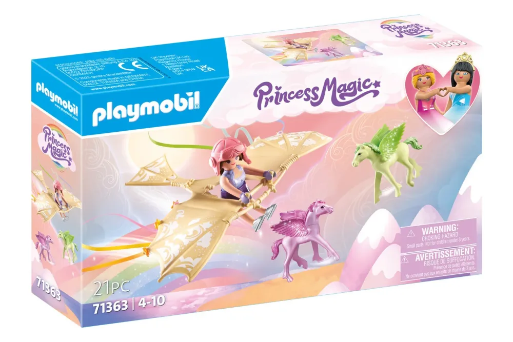 Playmobil - 71363 Himmlischer Ausflug mit Pegasusfohlen, Multicolor