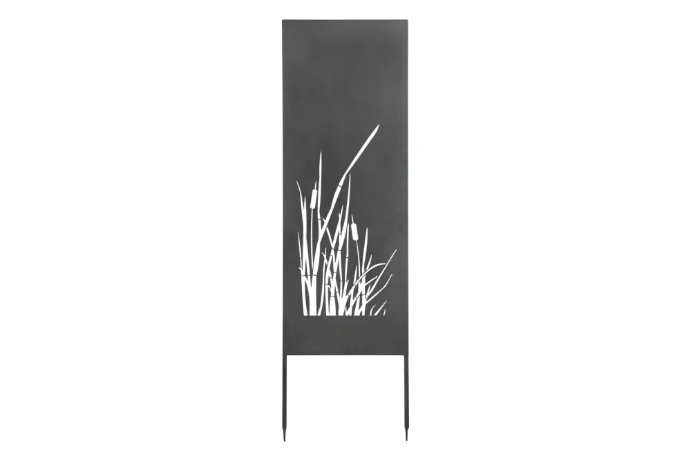 Nouvel Paravent Steckbar Typha Anthrazit | 60 × 200 cm