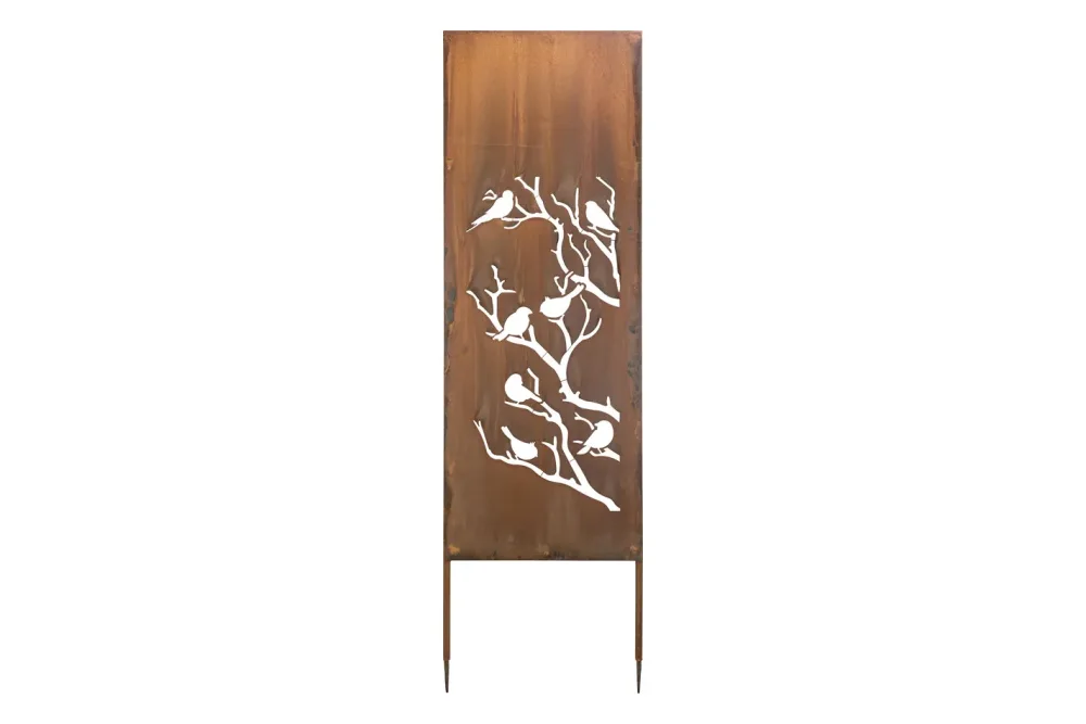 Nouvel Paravent Steckbar Birdie Rost | 60 × 200 cm