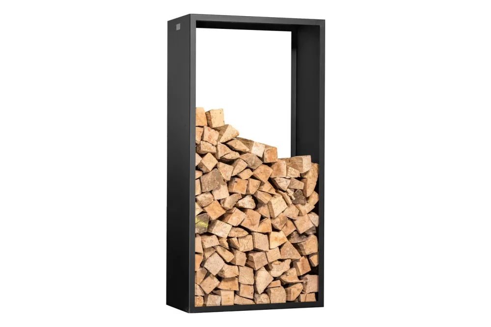 Nouvel Kaminholzregal Nova 120 A Anthrazit | 120 × 72 × 35 cm