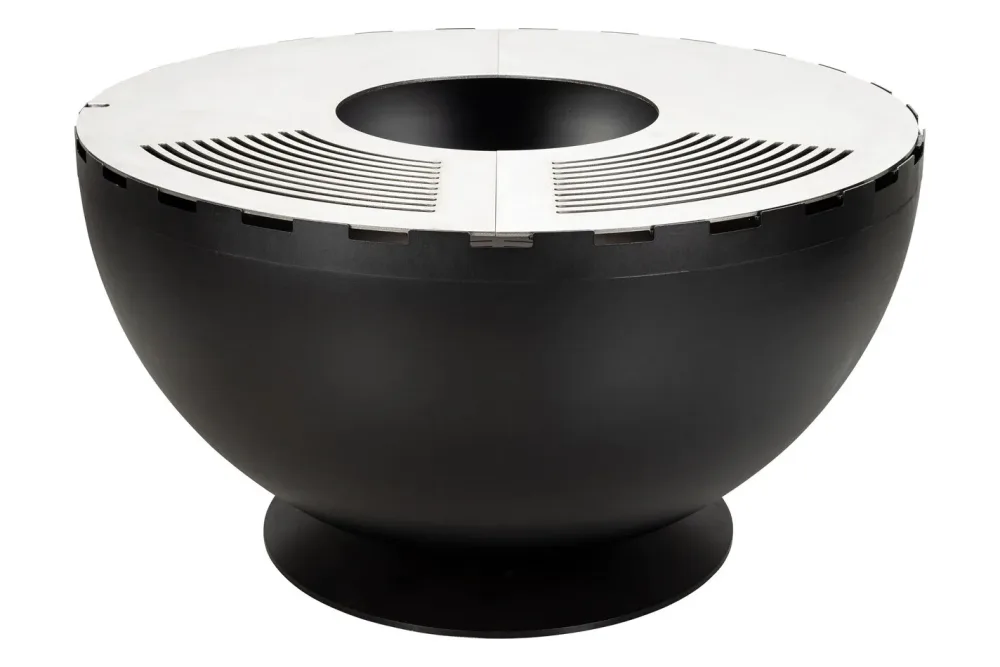 Nouvel Firebowl 100, Schwarz | ⌀ 1 m, Grill- und Feuerstelle