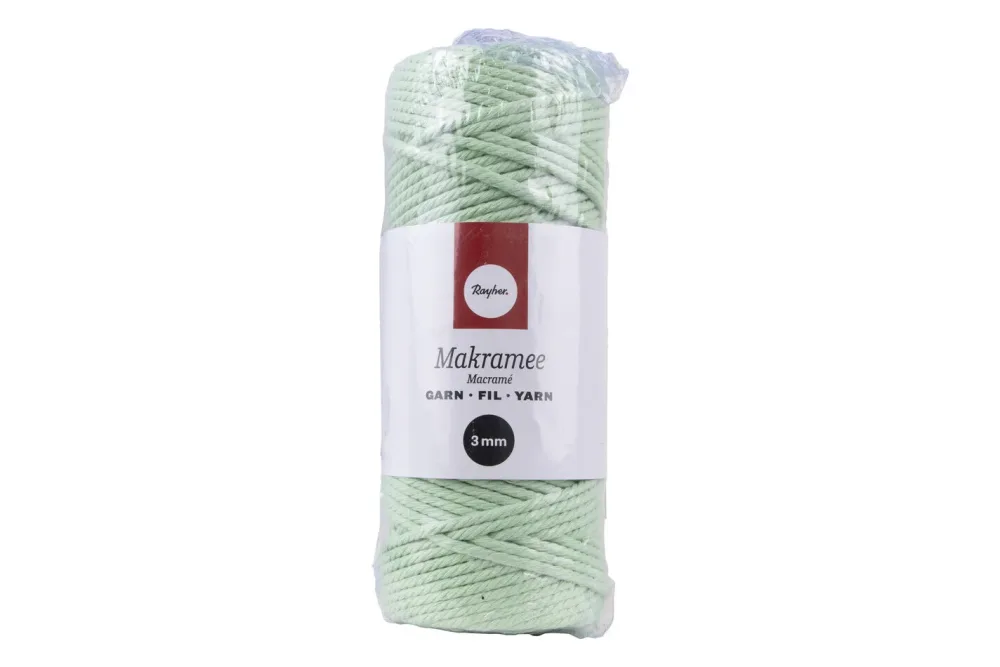 Rayher Makramee-Garn | ⌀ 3 mm | 70 m