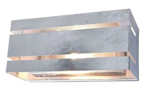 Lutec Aussenwandleuchte Vidar galvanisiert E27