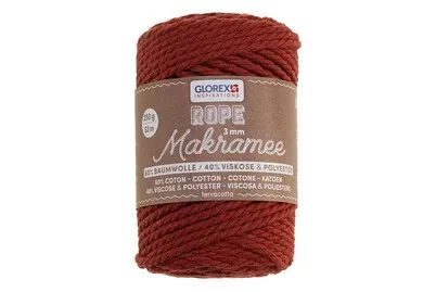 Glorex Makramee Rope | 3mm | 250g