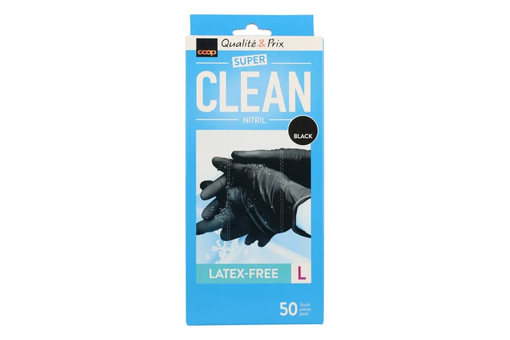Clean Latex-Free L 50 Stück schwarz