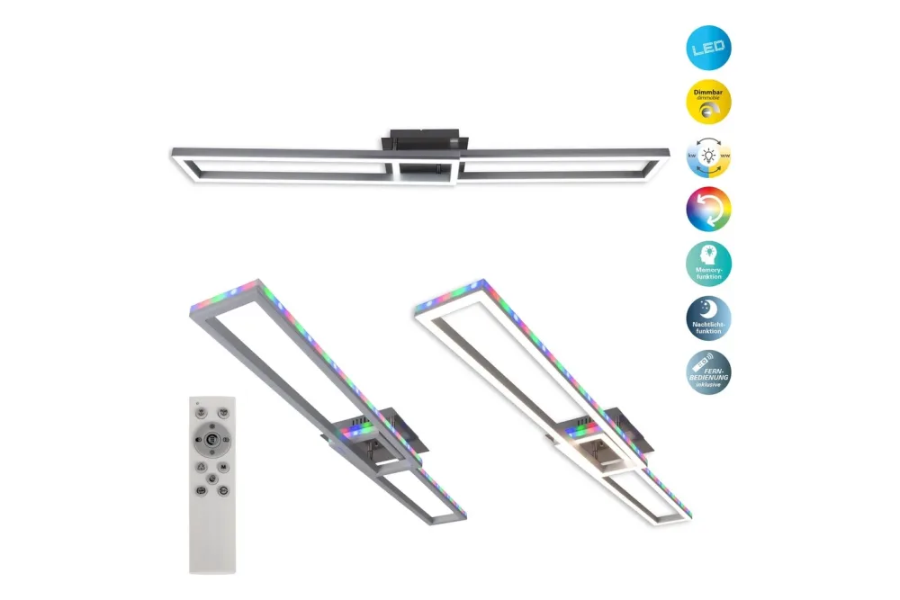 näve LED Deckenleuchte Bantry
