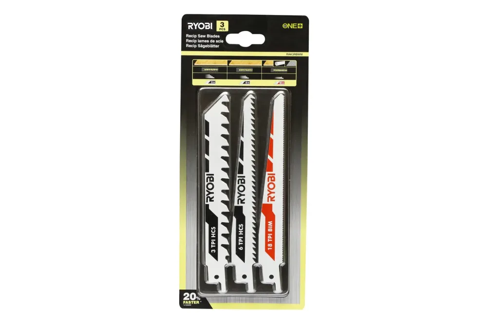 Ryobi Sägeblattset Rak3Rbwm | 3 Stück
