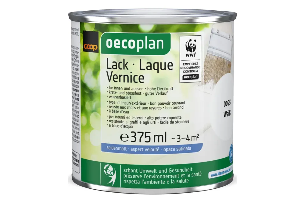 Oecoplan Lack seidenmatt Weiss 375ml