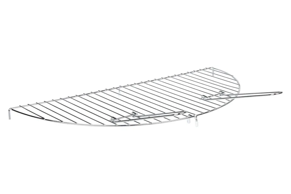 Feuerschalen-Grillrost halbrund, verchromt, 56cm