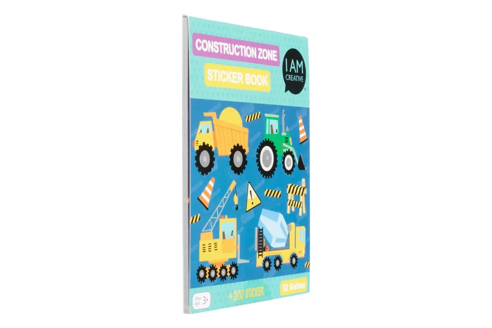 Mini Stickerbook Transport | 12 Blatt