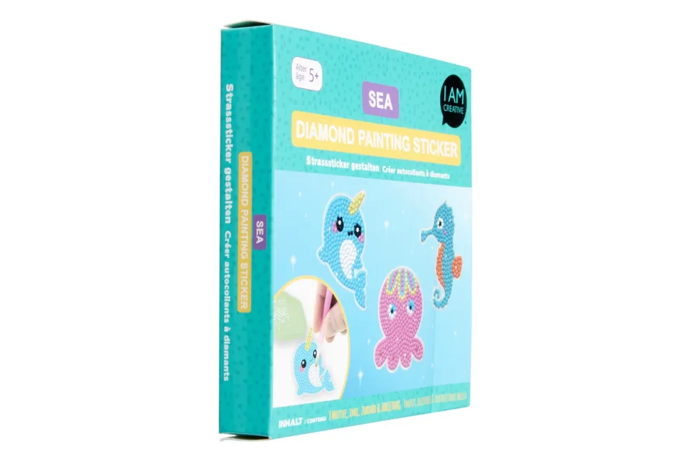 Diamond Painting Sticker Sea