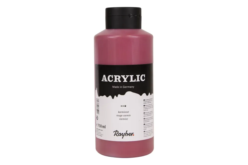 Acrylic, Künstleracrylfarbe, Flasche 750ml