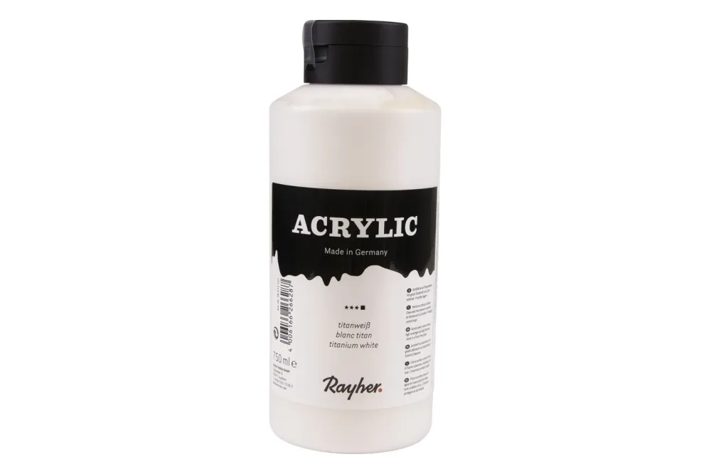 Acrylic, Künstleracrylfarbe, Flasche 750ml