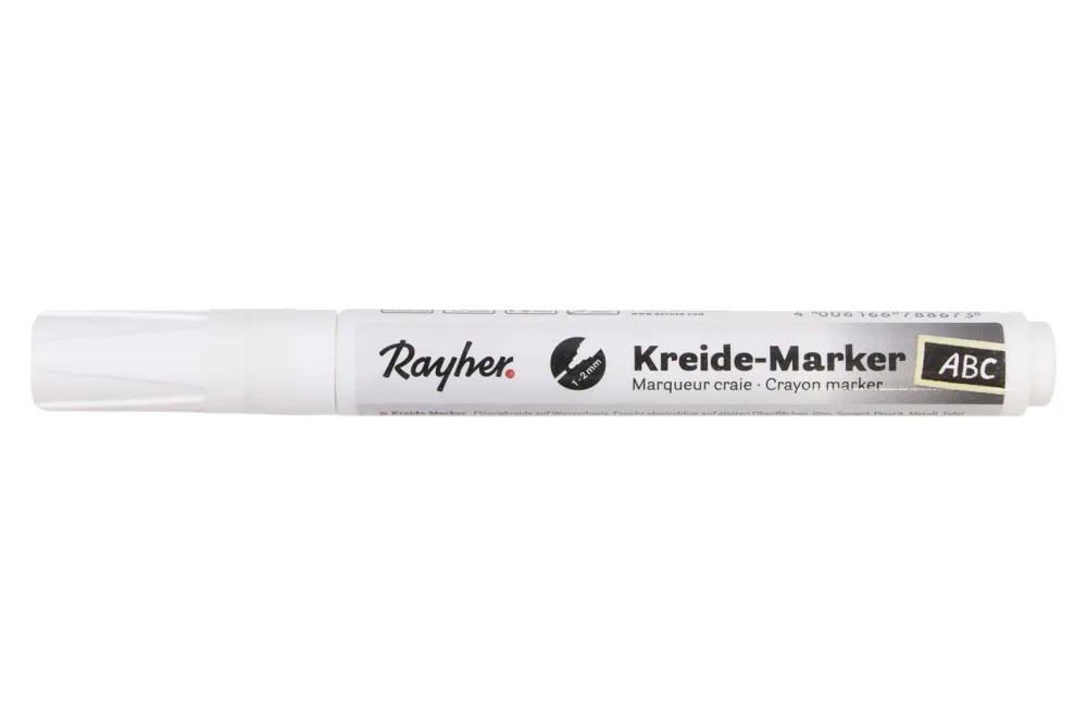 Kreide-Marker, Rundspitze 1-2mm