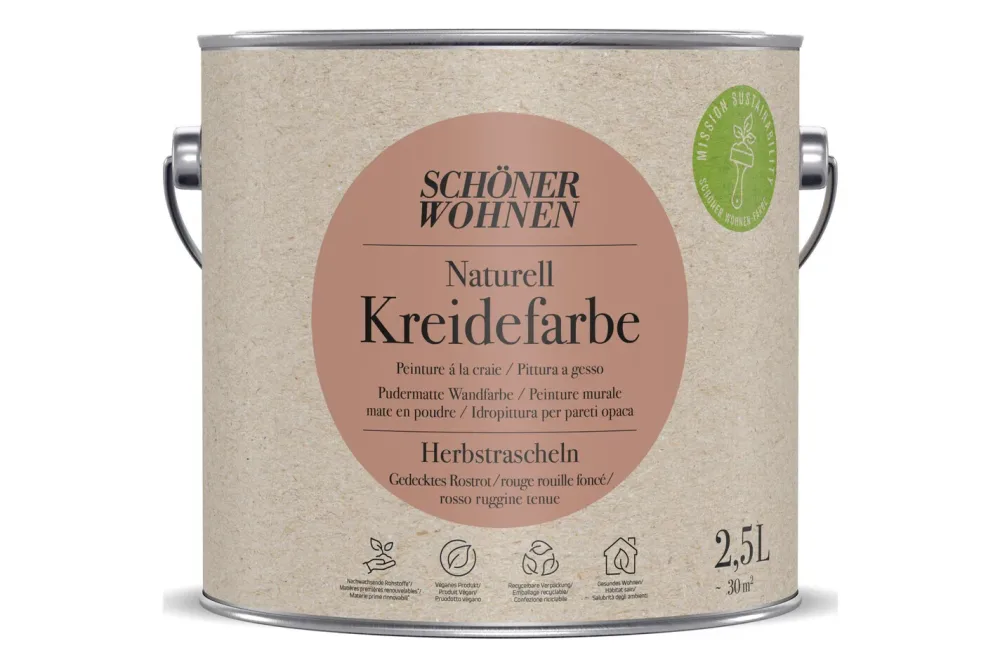 Naturell Kreidefarbe Herbstrascheln 2,5L