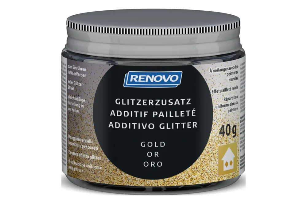 Renovo Glitzerzusatz Gold 40 gr