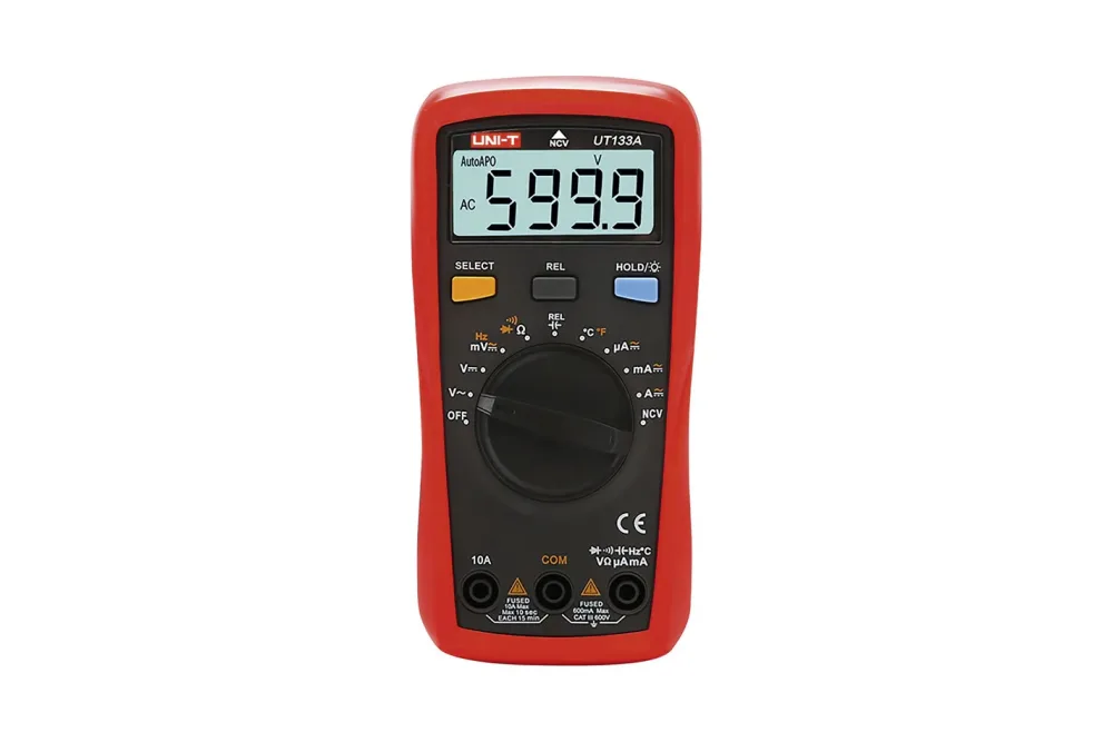 Steffen Multimeter Ac/Dc (0.6-600V/0.006-10A) Cati