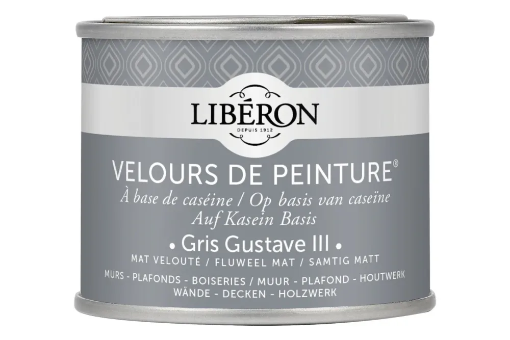 Liberon Wandfarbe grau gustave 125ml