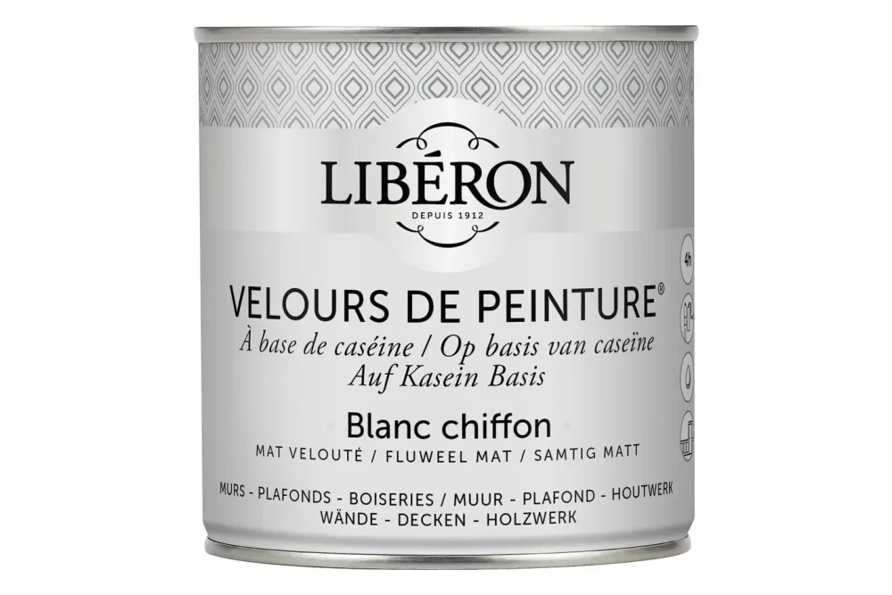 Liberon Wandfarbe weiss chiffon 0.5L