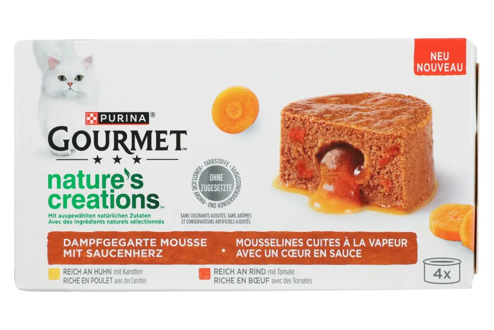 Gourmet Nature's Creation Nassfutter Huhn 4x85g