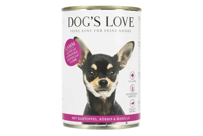 Dog's Love Hunde Nassfutter Lamm