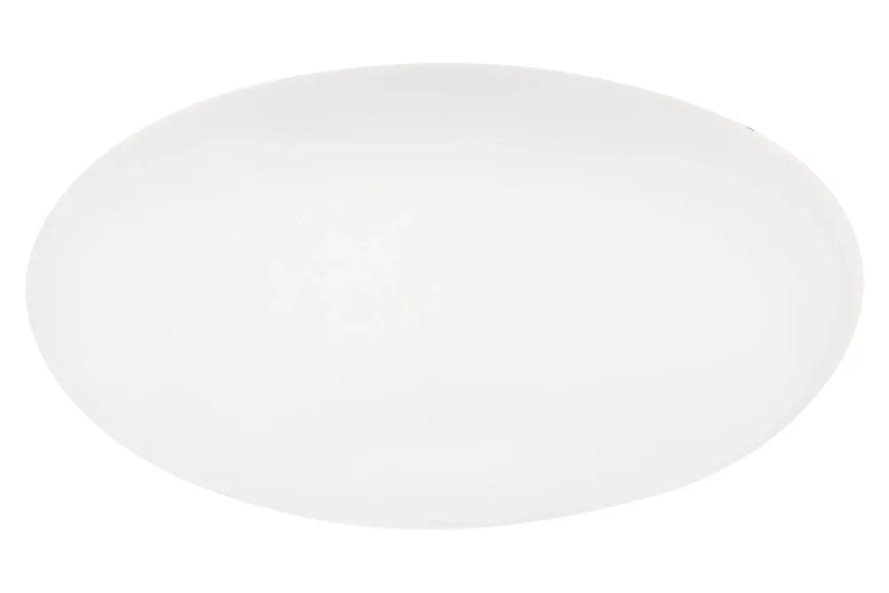 Deckenrosette rund Federbügel weiss