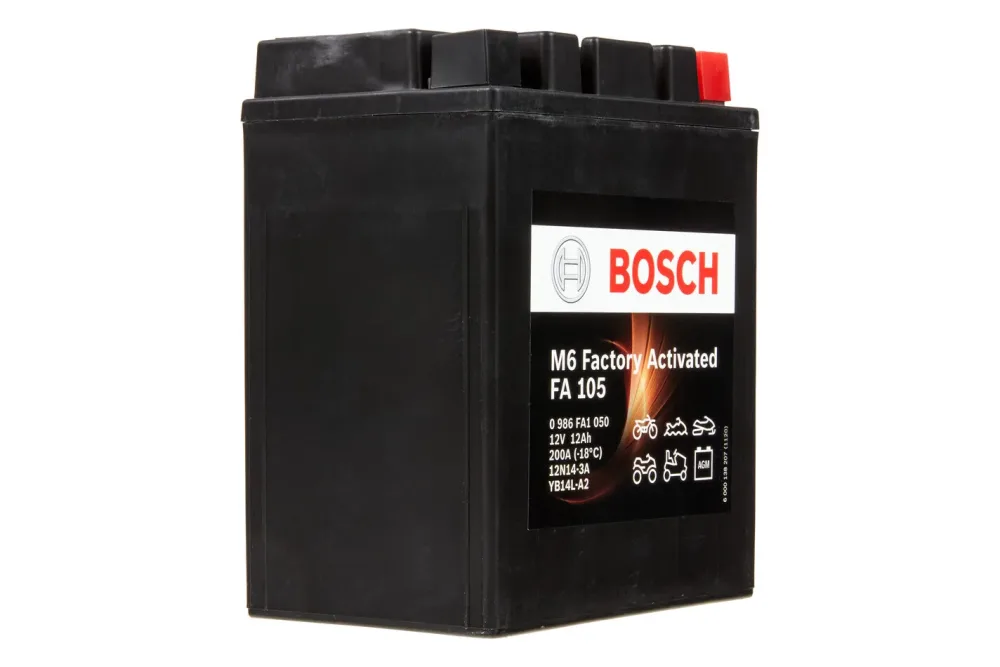 Motorradbatterie Fa115 AGM 12Ah/125A